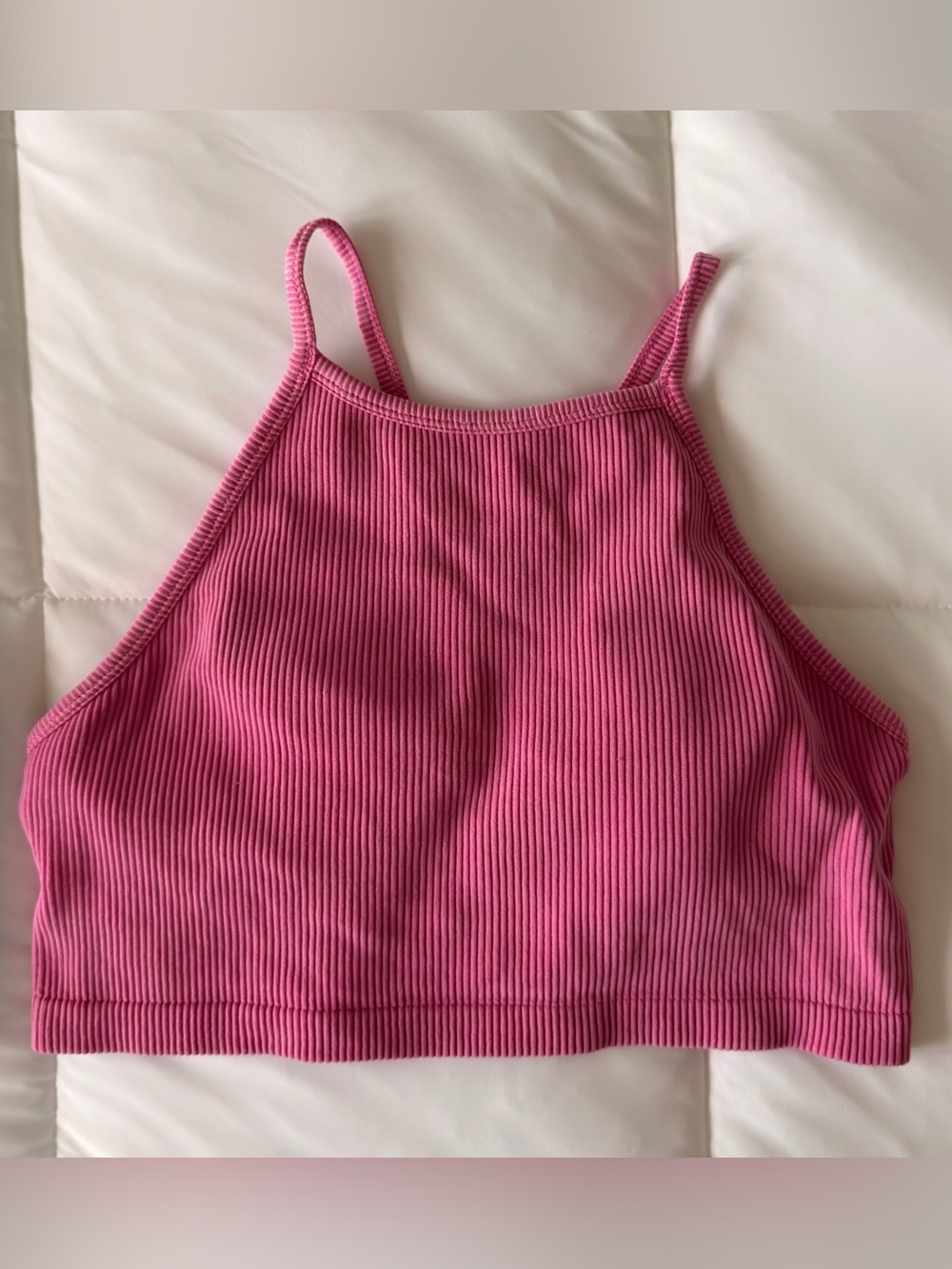 JoyLab Ribbed Seamless Support Tank Tops Size Small – 2 Pack Pink & Blue - Picture 5 of 7